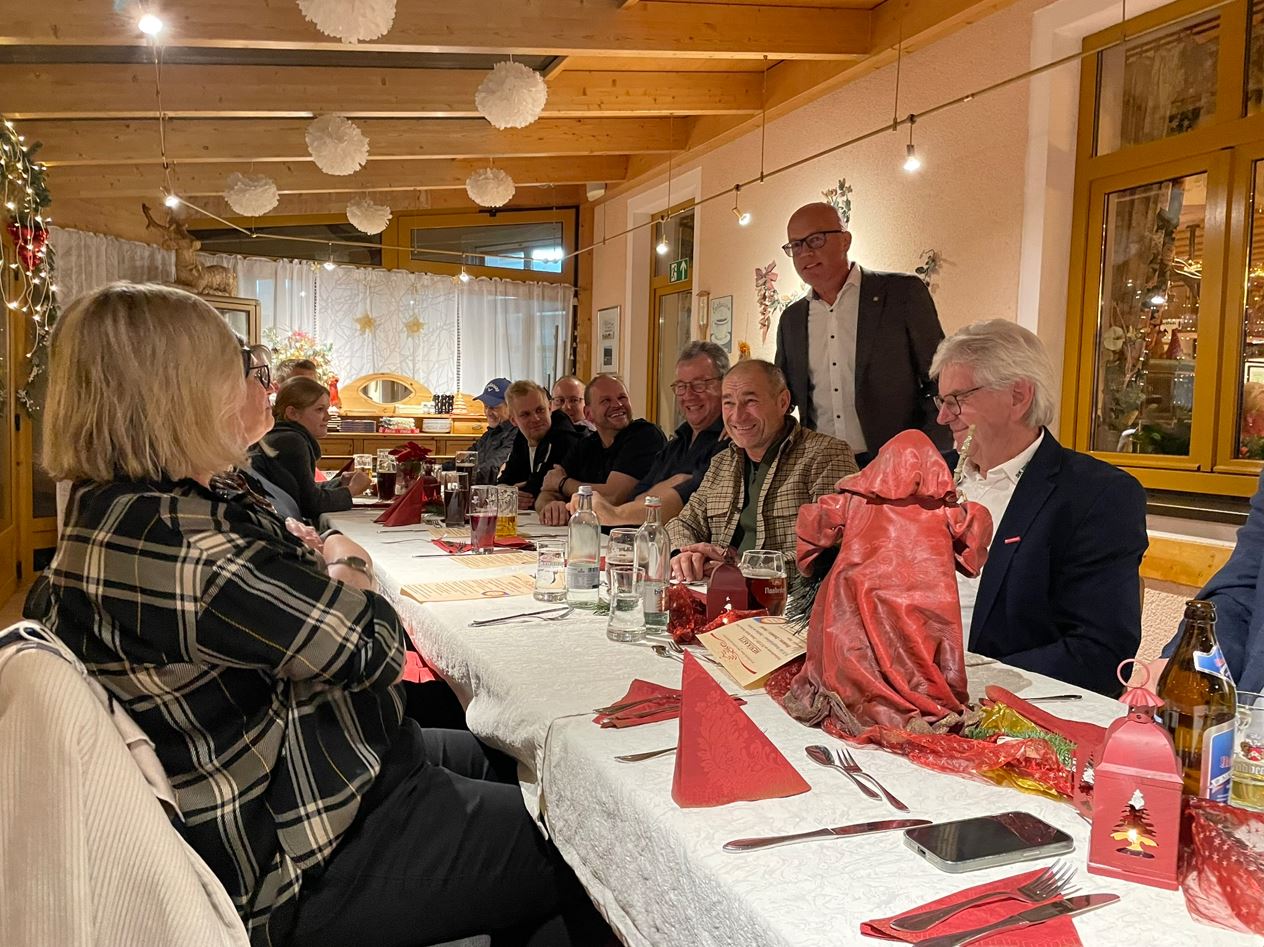 Weihnachtsfeier der Innung Spengler, Sanitär-, Heizung- und Klimatechnik Amberg-Sulzbach